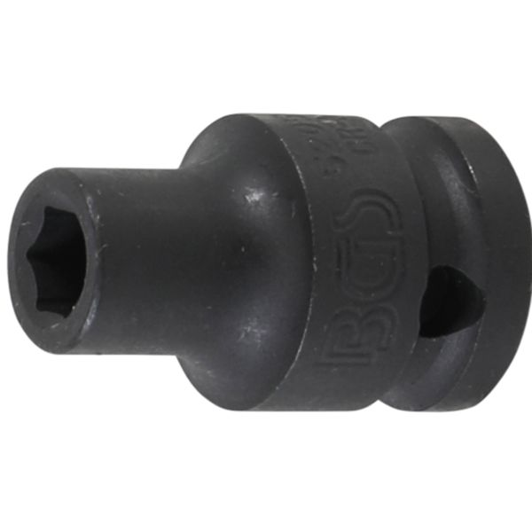 Impact Socket, Hexagon | 12.5 mm (1/2") Drive | 8 mm