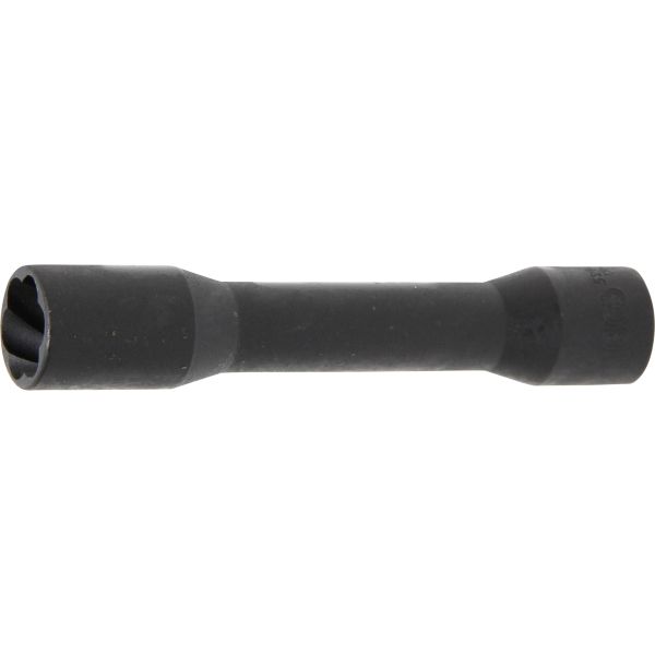 Spiral-Profil-Steckschlüssel-Einsatz / Schraubenausdreher, tief | Antrieb Innenvierkant 12,5 mm (1/2") | SW 19 mm