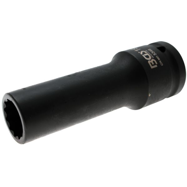 Impact Socket 12-point, deep | 20 mm (3/4") Drive | 19 mm