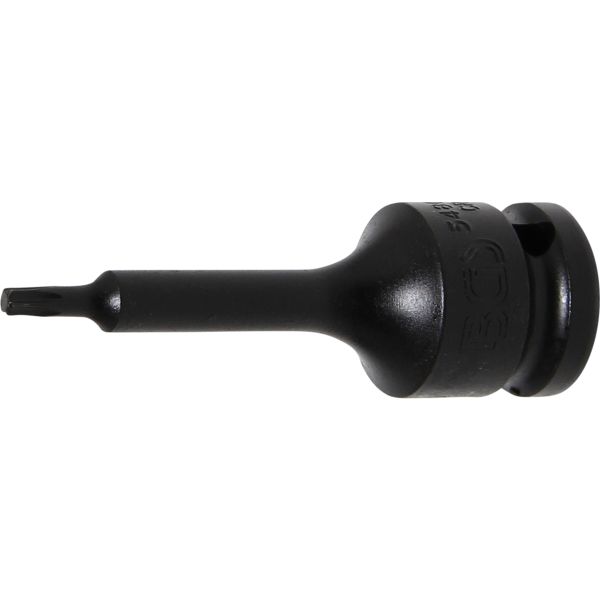 Impact Bit Socket | length 75 mm | 12.5 mm (1/2") Drive | T-Star (for Torx) T20