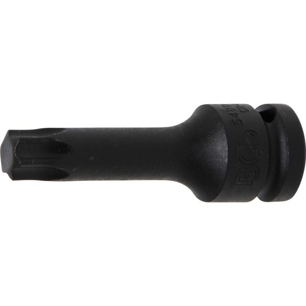 Impact Bit Socket | length 75 mm | 12.5 mm (1/2") Drive | T-Star (for Torx) T60