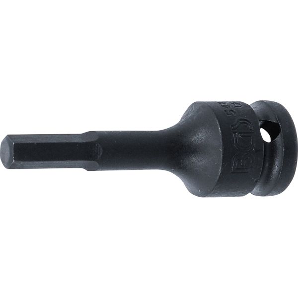 Impact Bit Socket | length 75 mm | 12.5 mm (1/2") Drive | internal Hexagon 8 mm