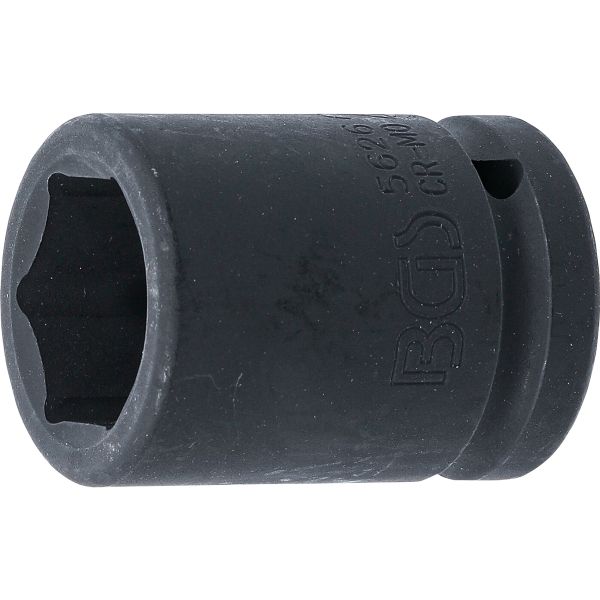 Impact Socket, Hexagon | 20 mm (3/4") Drive | 26 mm