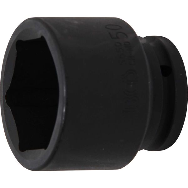 Impact Socket, Hexagon | 20 mm (3/4") Drive | 50 mm