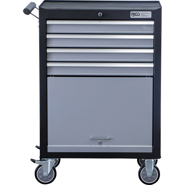 Workshop Trolley | 4 Drawers, 1 folding Compartment | empty