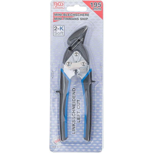 Mini Body Sheet Shears | left cut | 195 mm