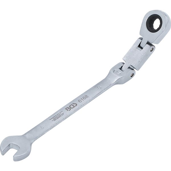 Double-Joint Ratchet Combination Wrench | adjustable | 8 mm