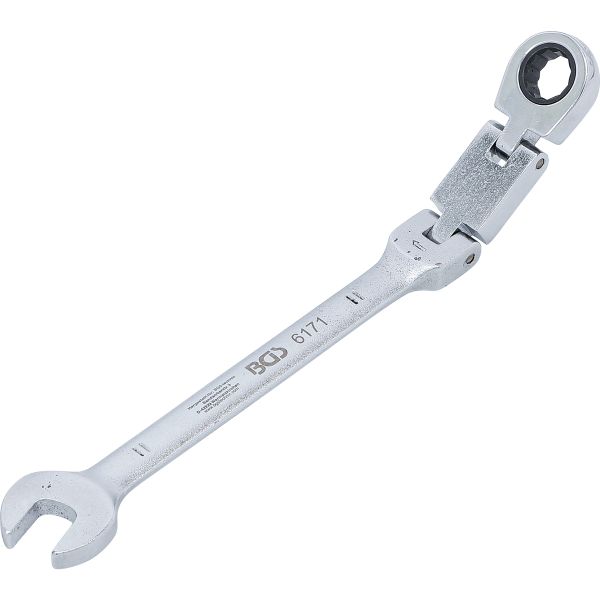 Double-Joint Ratchet Combination Wrench | adjustable | 11 mm