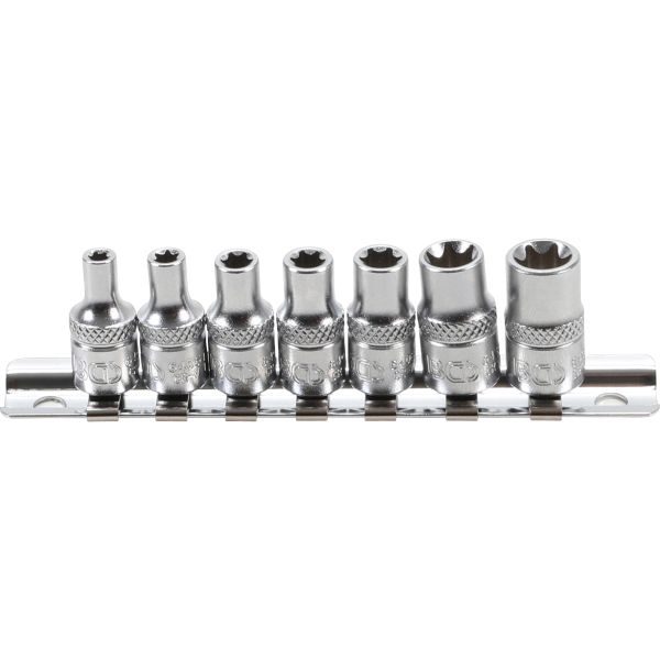 Socket Set, E-Type | 6.3 mm (1/4") Drive | E4 - E11 | 7 pcs.