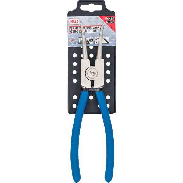 Circlip Pliers | straight | for outside Circlips | 225 mm