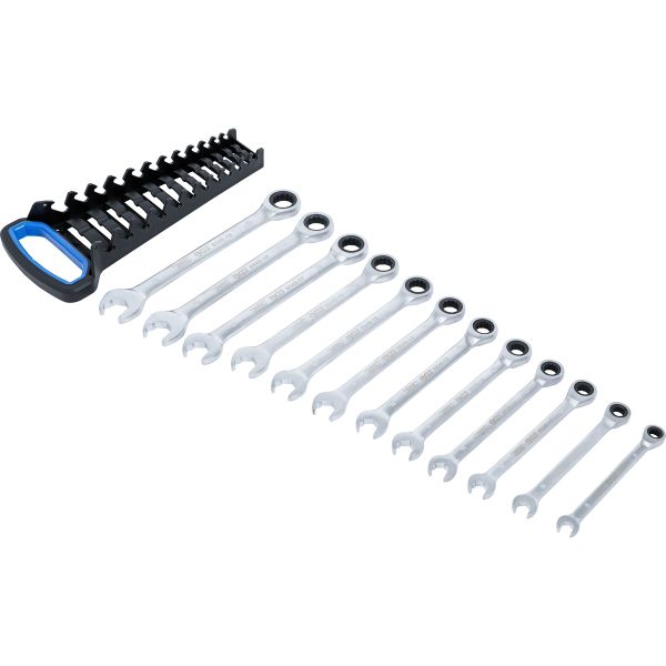 Open End Ratchet and Ratchet Ring Wrench Set | 12 pcs.