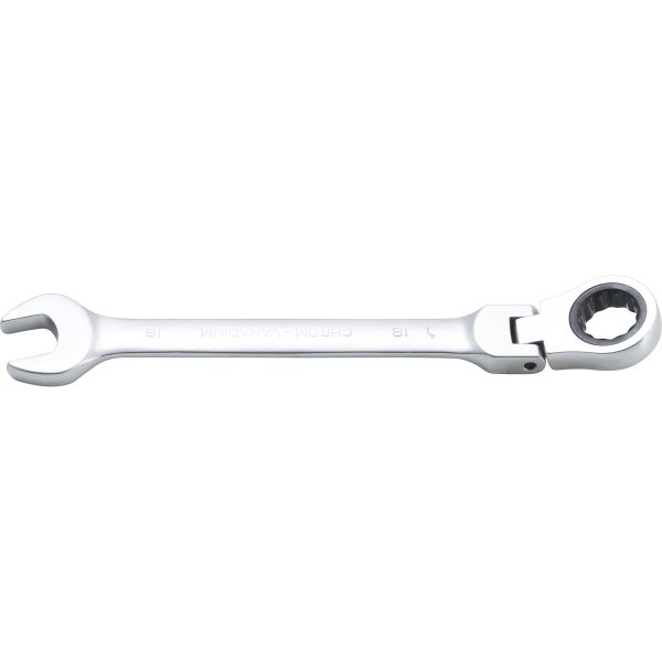 Ratchet Combination Wrench | adjustable | 18 mm