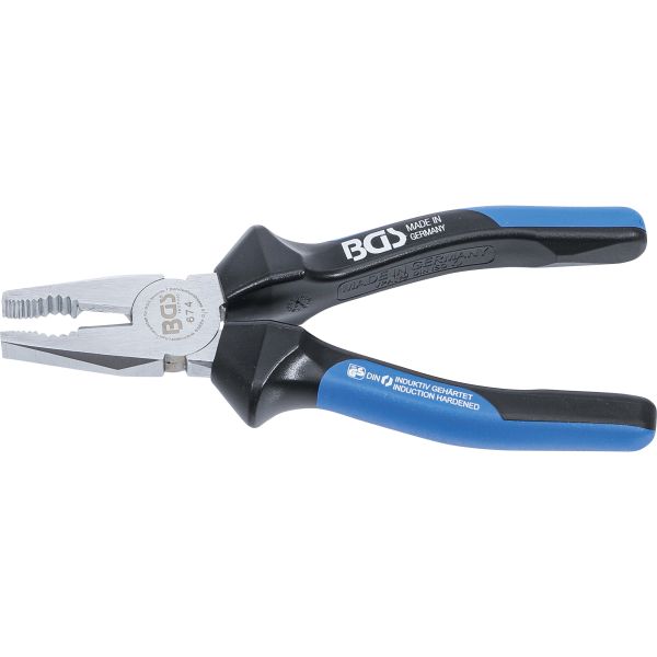 Combination Pliers | with Facet and Cutting Edge | 180 mm