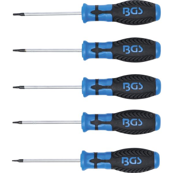 Screwdriver Set | T-Star (for Torx) T6 - T10 | 7 pcs.