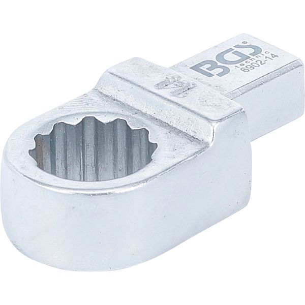 Push Fit Ring Spanner | 14 mm | Square Size 9 x 12 mm