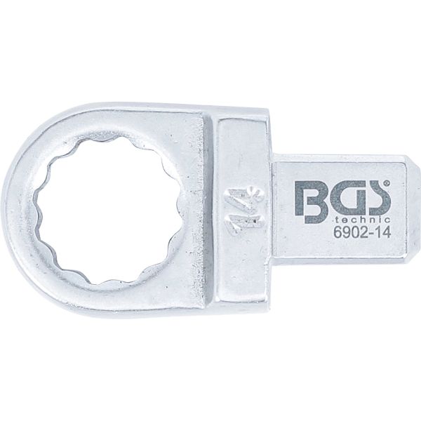 Push Fit Ring Spanner | 14 mm | Square Size 9 x 12 mm