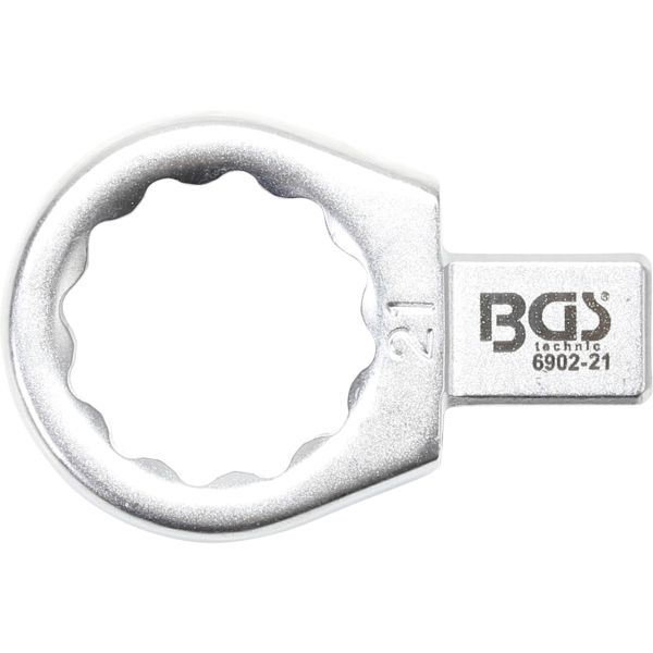 Push Fit Ring Spanner | 21 mm | Square Size 9 x 12 mm
