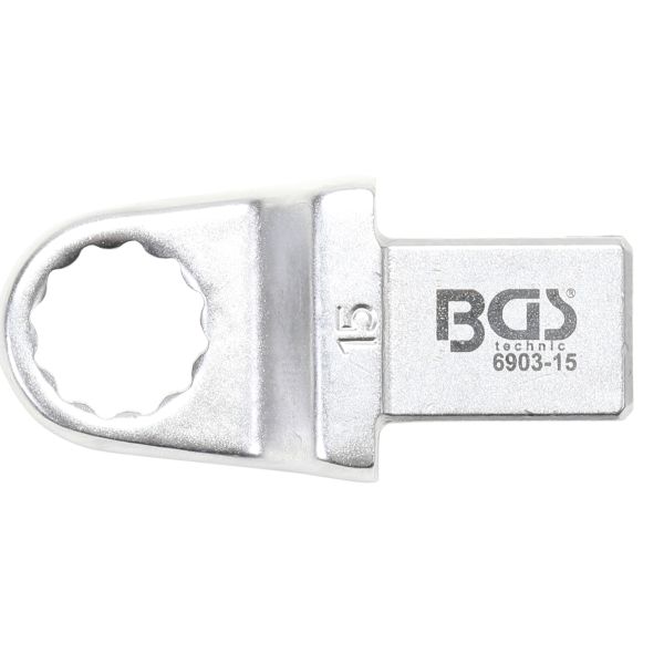 Push Fit Ring Spanner | 15 mm | Square Size 14 x 18 mm