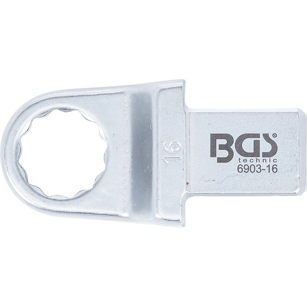 Push Fit Ring Spanner | 16 mm | Square Size 14 x 18 mm