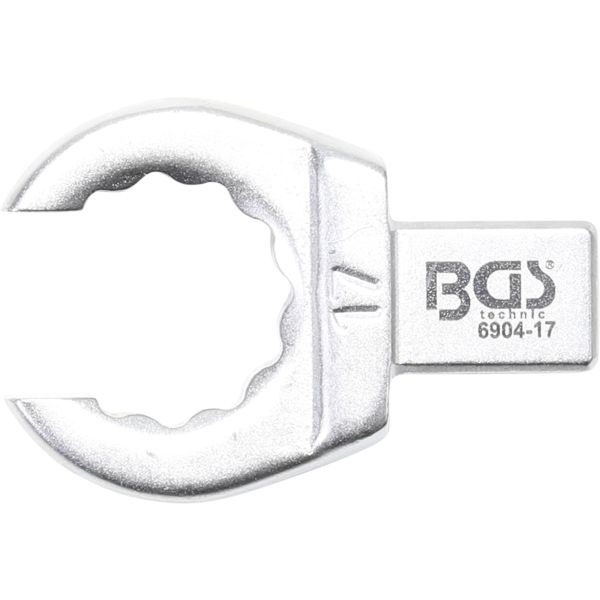 Push Fit Ring Spanner | open Type | 17 mm | Square Size 9 x 12 mm