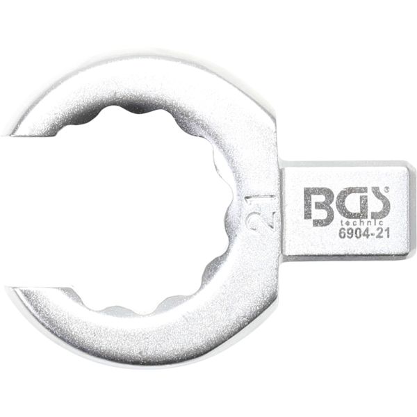 Push Fit Ring Spanner | open Type | 21 mm | Square Size 9 x 12 mm