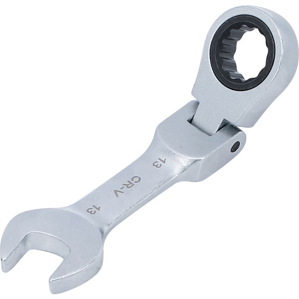 Ratchet Combination Wrench | short | adjustable | 13 mm