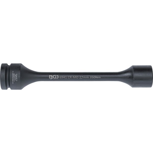 Torsion Impact Socket, Hexagon | 25 mm (1") Drive | 27 mm | 350 Nm