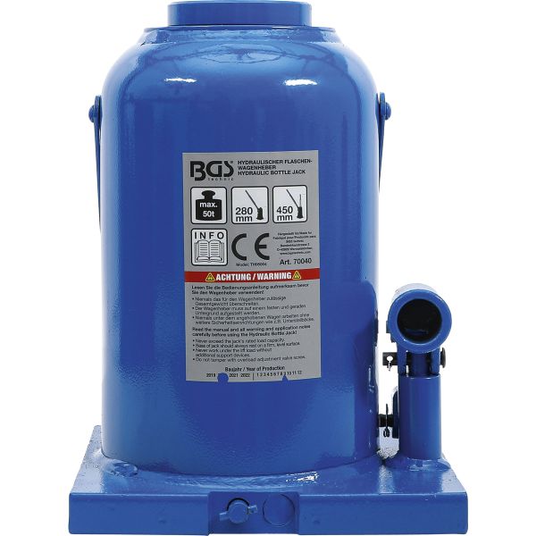 Hydraulic Bottle Jack | 50 t