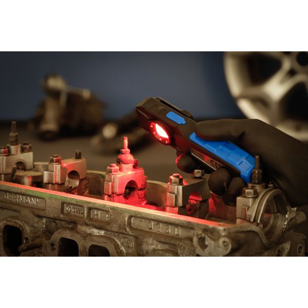 COB-LED-Werkstattleuchte mit Magnet und Haken | klappbar