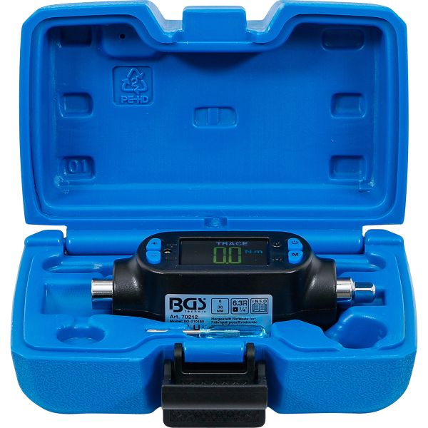 Digital Torque Adaptor | 6.3 mm (1/4") | 6 - 30 Nm