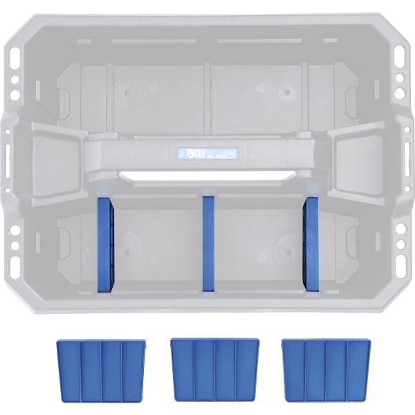Dividers for Tool Carrying Case | Reinforced Plastic | 6 pcs.