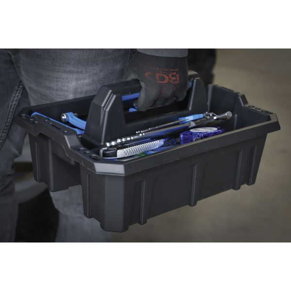 Tool Carrying Case | Reinforced Plastic | incl. Tool Assortment | 66 pcs.