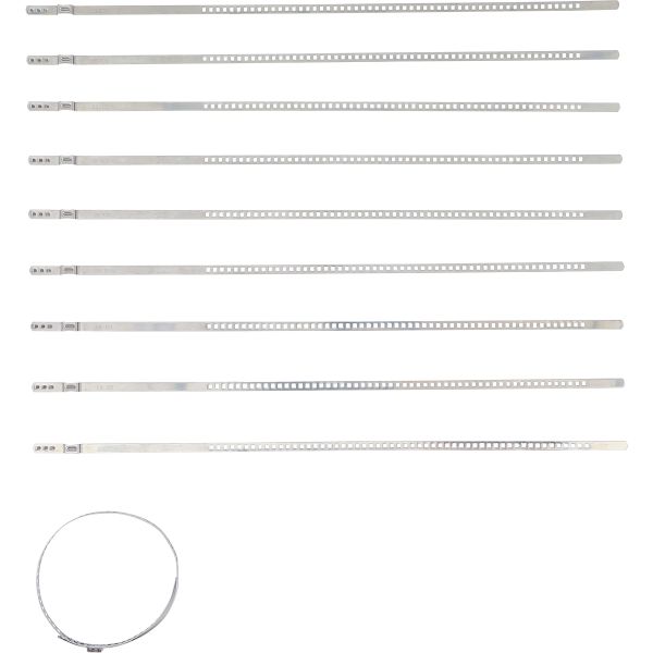 Axle Boot Clamp Set | Stainless Steel | 7 mm | 50 - 120 mm | 10 pcs.