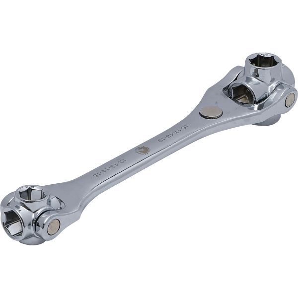 Llave especial | 8 en 1 | salida hexagonal 12 - 19 mm