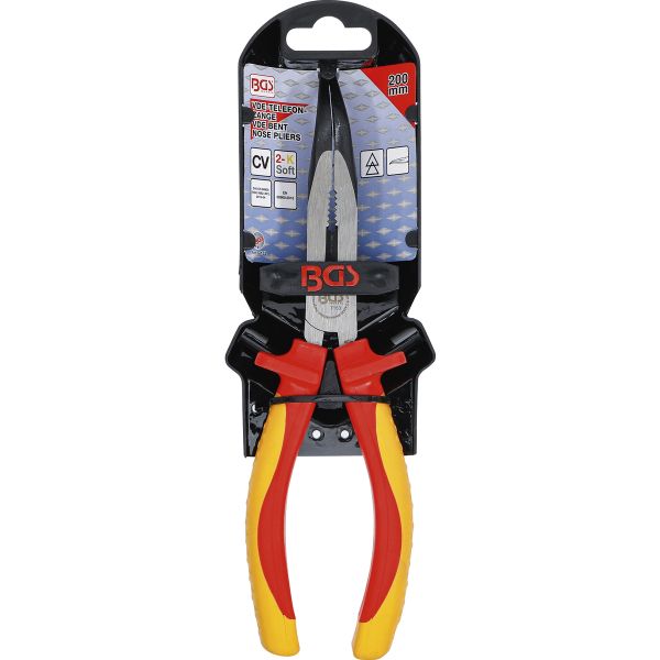 VDE Long Nose Pliers | Angular | 200 mm