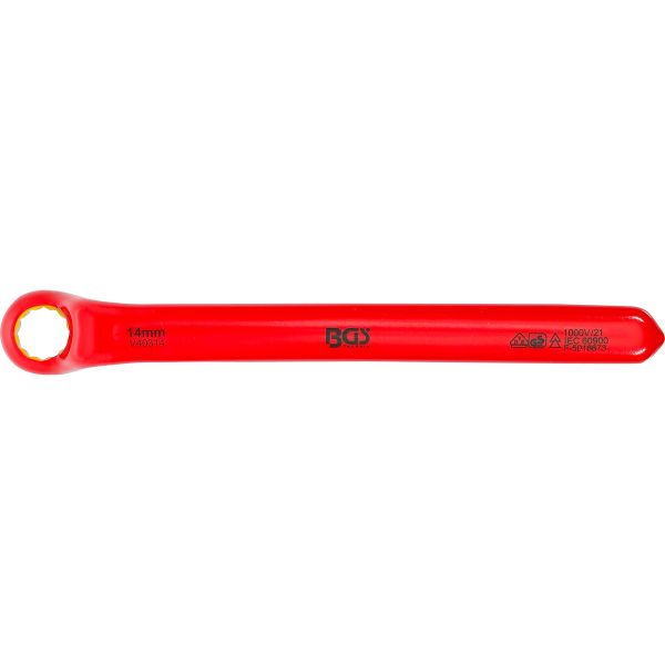 VDE Single End Ring Spanner | deep offset end | 14 mm