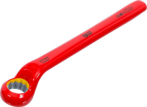 VDE Single End Ring Spanner | deep offset end | 27 mm