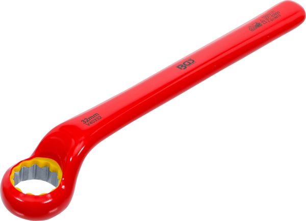 VDE Single End Ring Spanner | deep offset end | 32 mm