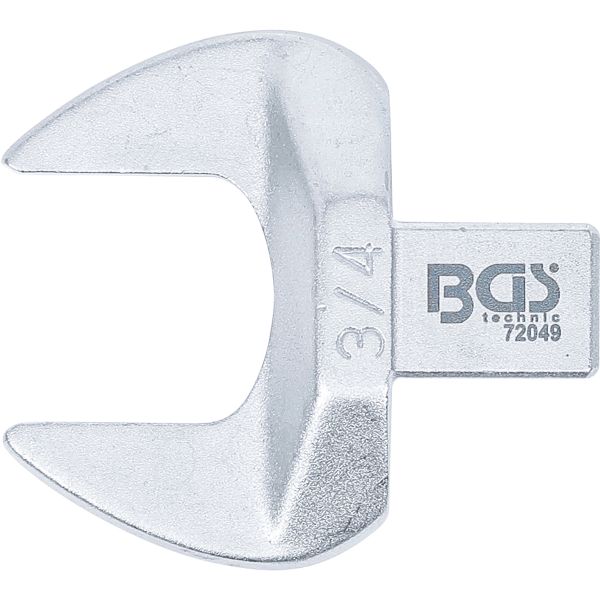 Open-End Push Fit Spanner | 3/4" | Square Size 9 x 12 mm