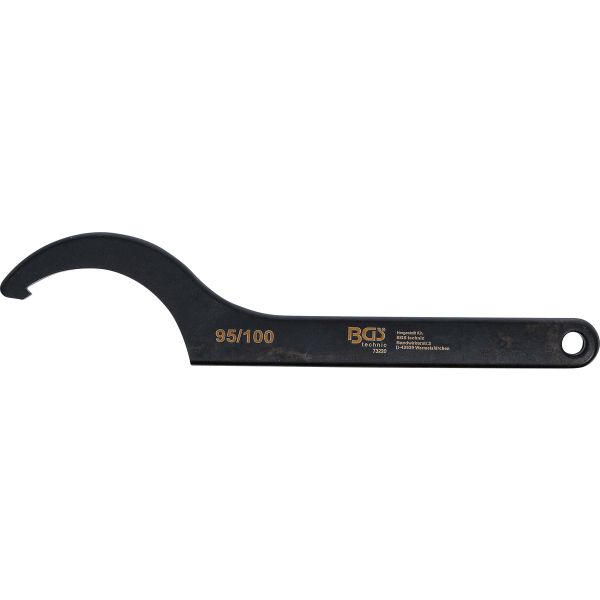 Hook Wrench with Nose | 95 - 100 mm