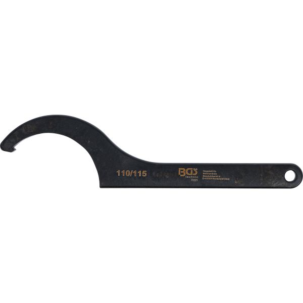 Hook Wrench with Nose | 110 - 115 mm