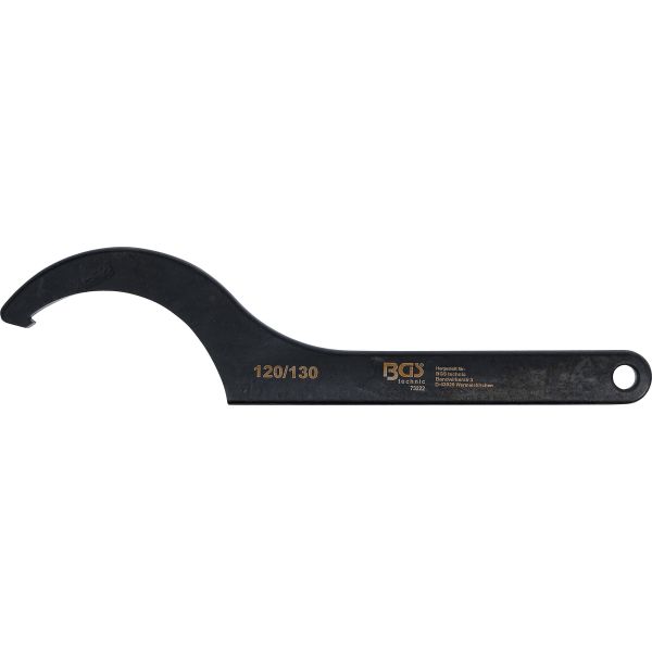 Hook Wrench with Nose | 120 - 130 mm