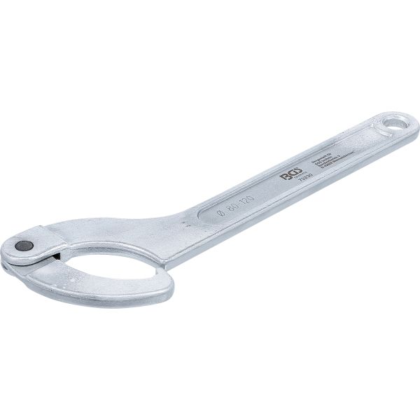 Adjustable Hook Wrench with Nose | 80 - 120 mm
