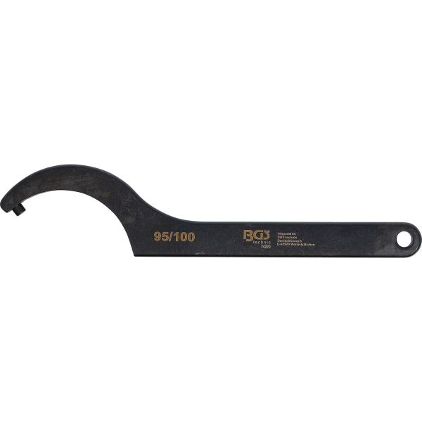 Hook Wrench with Pin | 95 - 100 mm