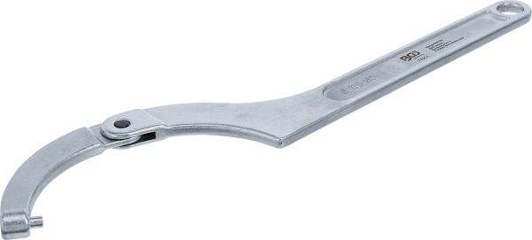 Adjustable Hook Wrench with Pin | 120 - 180 mm