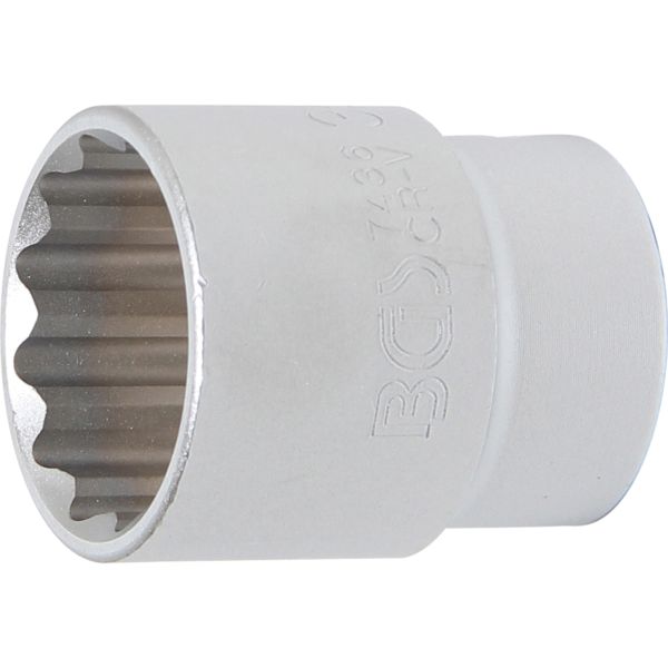 Socket, 12-point | 20 mm (3/4") Drive | 36 mm