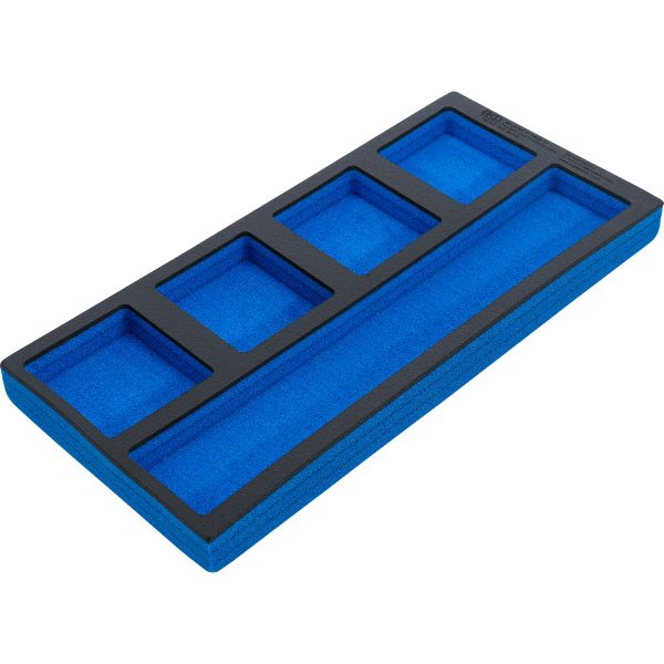 Tool Tray 1/3, empty: 5 Storage Compartments | 408 x 189 x 32 mm