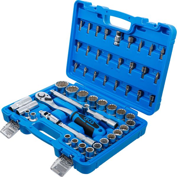 Socket Set 12-point | 12.5 mm (1/2") Drive | 8 - 32 mm | 51 pcs.