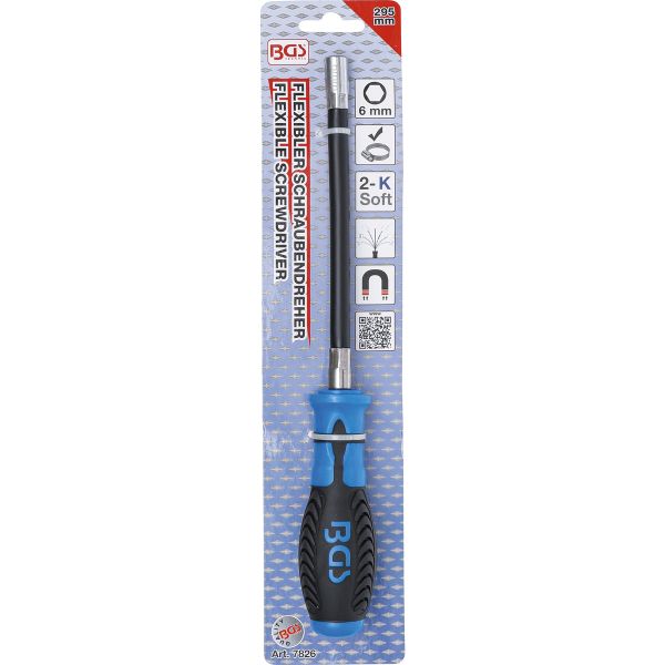 Flexible Hexagon Screwdriver | 6 mm