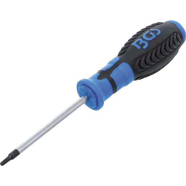 Tournevis profil T (pour Torx) avec perçage T15 | longueur de la lame 80 mm